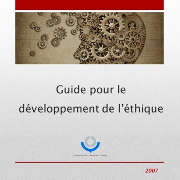Guide pour le développement de l'éthique